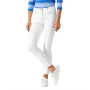 NEW TOMMY BAHAMA high rise fitted jeans in white