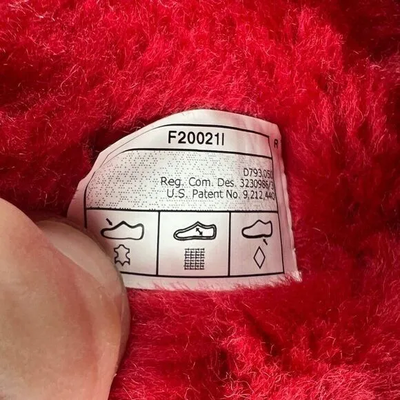 New UGG Kids Classic II Red Metallic Sparkle Winter Boots