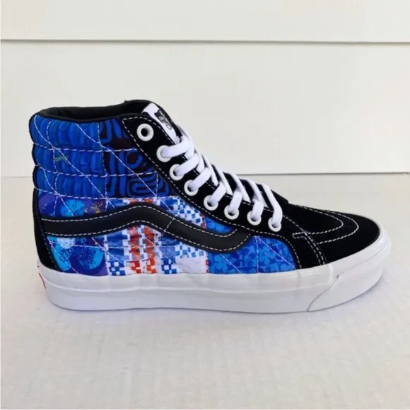 NEW Vans Spongebob Sandy Liang Sk8-Hi 38 DX Shoes Patchwork 7 Women / 5.5 Men