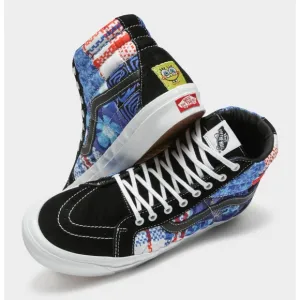 NEW Vans Spongebob Sandy Liang Sk8-Hi 38 DX Shoes Patchwork 7 Women / 5.5 Men