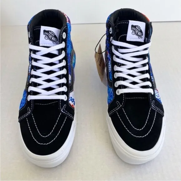 NEW Vans Spongebob Sandy Liang Sk8-Hi 38 DX Shoes Patchwork 7 Women / 5.5 Men