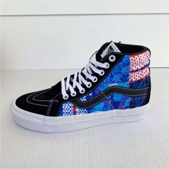 NEW Vans Spongebob Sandy Liang Sk8-Hi 38 DX Shoes Patchwork 7 Women / 5.5 Men