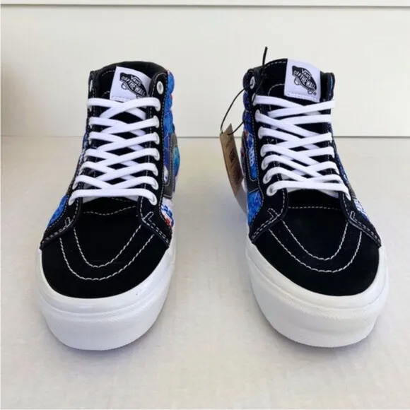 NEW Vans Spongebob Sandy Liang Sk8-Hi 38 DX Shoes Patchwork 7 Women / 5.5 Men
