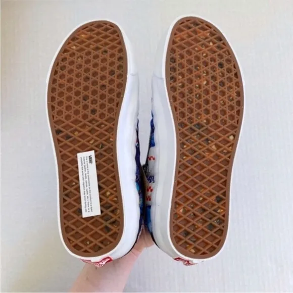 NEW Vans SpongeBob Sandy Liang Sk8-Hi 38 DX Shoes Patchwork 8.5