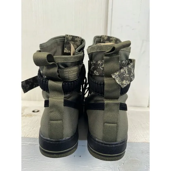 Nike Air Force 1 SF AF1 Special Field Boots Camo Black Men Size 13 864024-004
