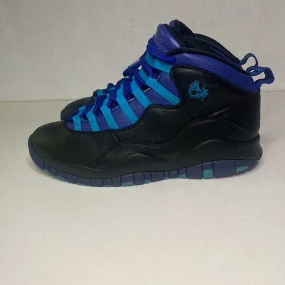 Nike Air Jordan 10 Retro Charlotte Hornets Custom Size 9