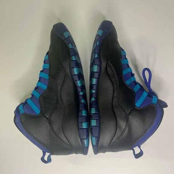 Nike Air Jordan 10 Retro Charlotte Hornets Custom Size 9
