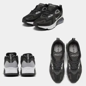 Nike Air Max 200 Men's Winter Casual Shoes Sneakers Black Grey &amp; White Size 10
