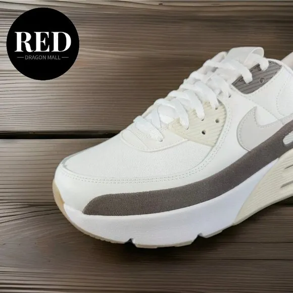 Nike Air Max 90 LV8 FD4328-102 White Photon Dust Shoes - Women's Size 12