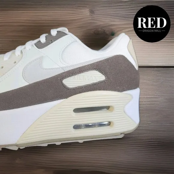 Nike Air Max 90 LV8 FD4328-102 White Photon Dust Shoes - Women's Size 12
