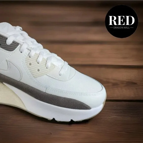 Nike Air Max 90 LV8 FD4328-102 White Photon Dust Shoes - Women's Size 12