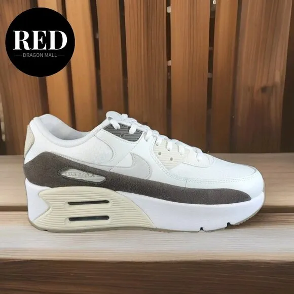 Nike Air Max 90 LV8 FD4328-102 White Photon Dust Shoes - Women's Size 12