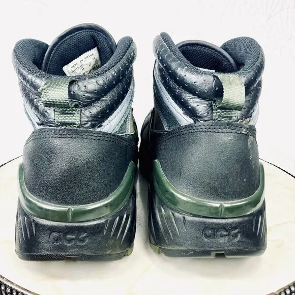 Nike Air Max Hi Top Athletic Shoes 11 Black Green Streetwear Y2k Retro Sneakers