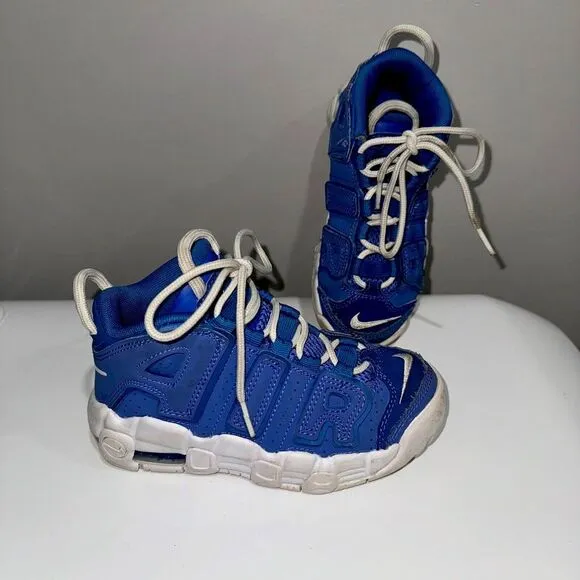 Nike Air‎ More Uptempo Low Medium Blue Sz 12 Child