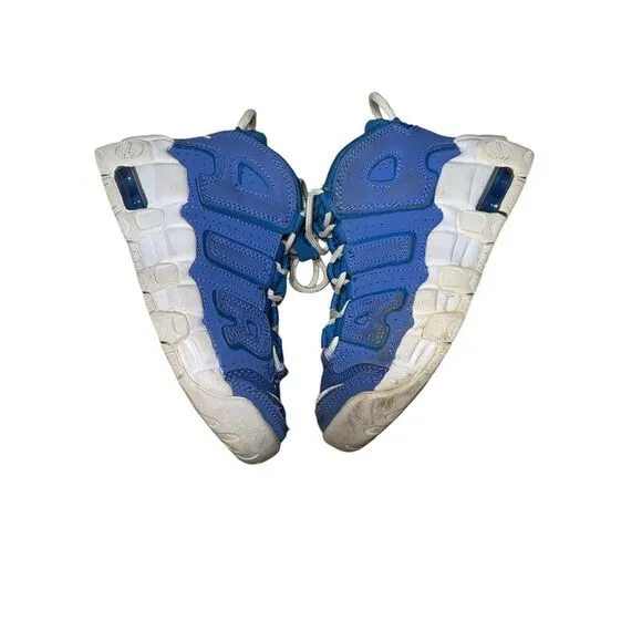 Nike Air‎ More Uptempo Low Medium Blue Sz 12 Child