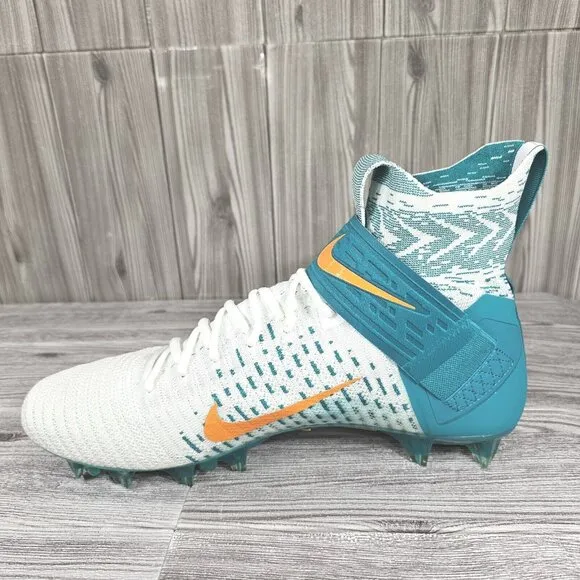 Nike Alpha Menace Elite 2 Flyknit Football Cleats BV2077-108 Men's Size 14 NEW
