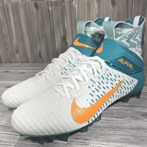 Nike Alpha Menace Elite 2 Flyknit Football Cleats BV2077-108 Men's Size 14 NEW