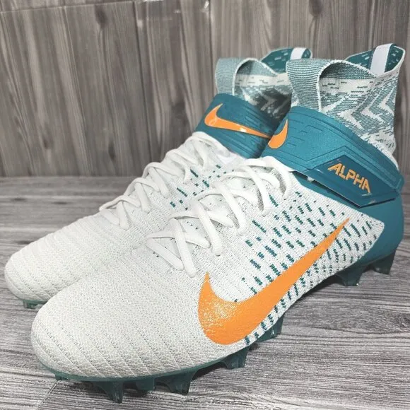 Nike Alpha Menace Elite 2 Flyknit Football Cleats BV2077-108 Men's Size 14 NEW