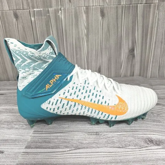 Nike Alpha Menace Elite 2 Flyknit Football Cleats BV2077-108 Men's Size 14 NEW