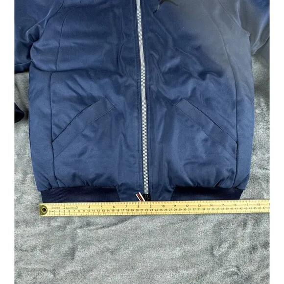 Nike Boys Jordan Jumpman Jacket Coat Midnight Blue Winter Full Zip Size Large
