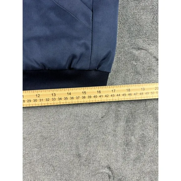 Nike Boys Jordan Jumpman Jacket Coat Midnight Blue Winter Full Zip Size Large