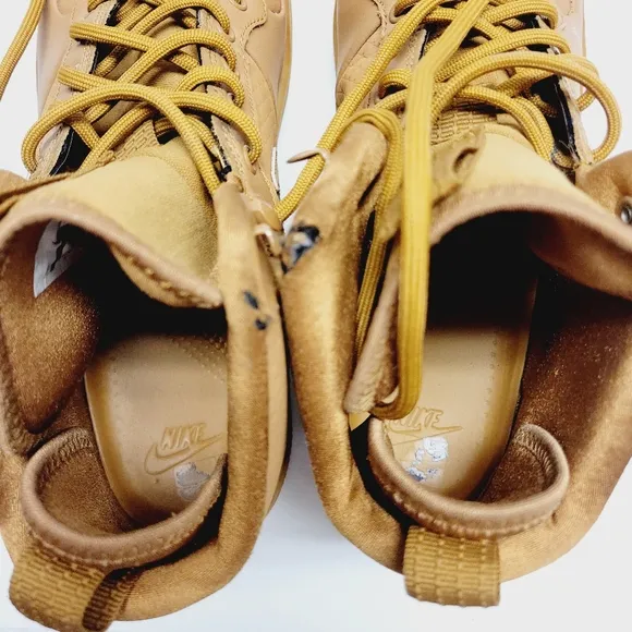 Nike Court Borough MID Winter Mens Shoes Wheat Sneakers AA0547-700 Size 12
