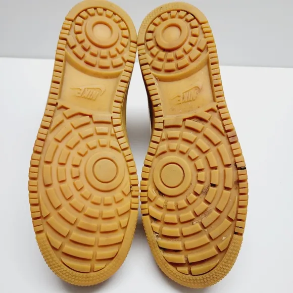 Nike Court Borough MID Winter Mens Shoes Wheat Sneakers AA0547-700 Size 12