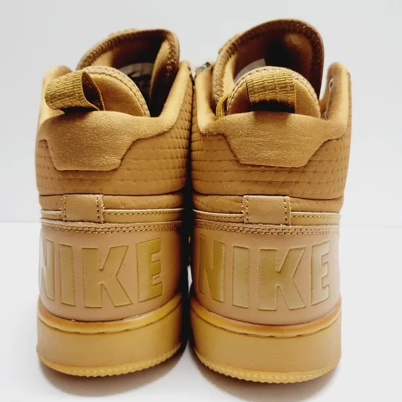 Nike Court Borough MID Winter Mens Shoes Wheat Sneakers AA0547-700 Size 12