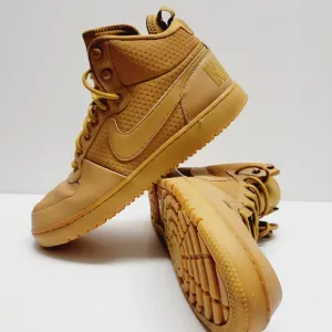 Nike Court Borough MID Winter Mens Shoes Wheat Sneakers AA0547-700 Size 12