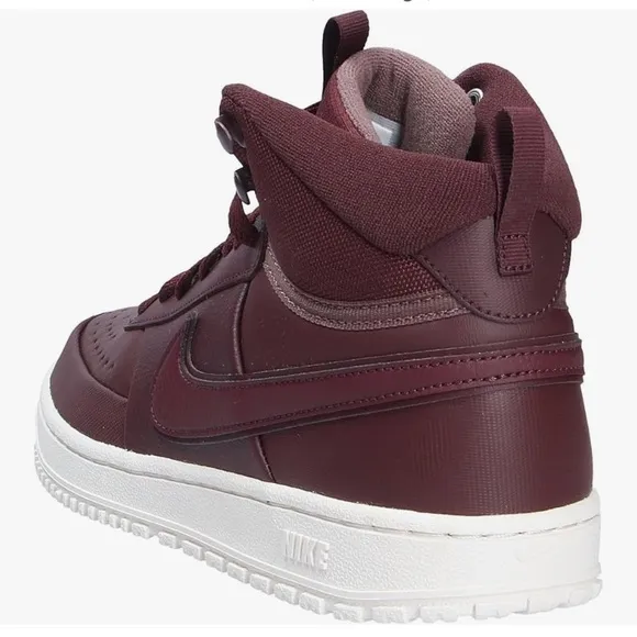Nike Court Vision Mid Winter Burgundy Crush Sneaker