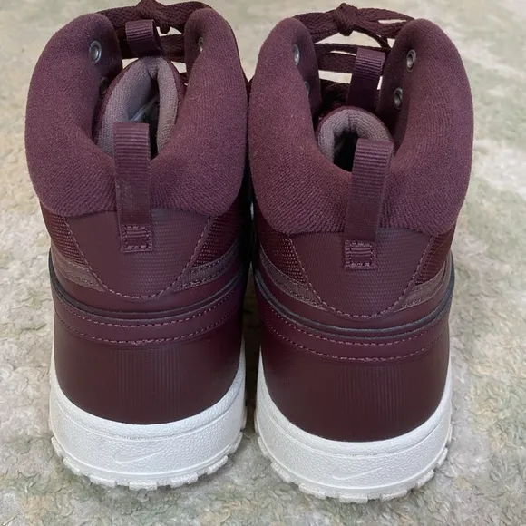Nike Court Vision Mid Winter Burgundy Crush Sneaker
