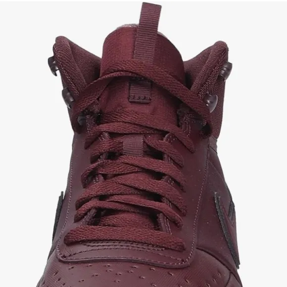 Nike Court Vision Mid Winter Burgundy Crush Sneaker