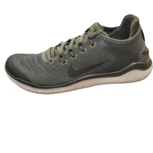 Nike Free Rn 2018 Low Mens Running Sneaker Shoes Green 942836-300 NEW Multi Sz