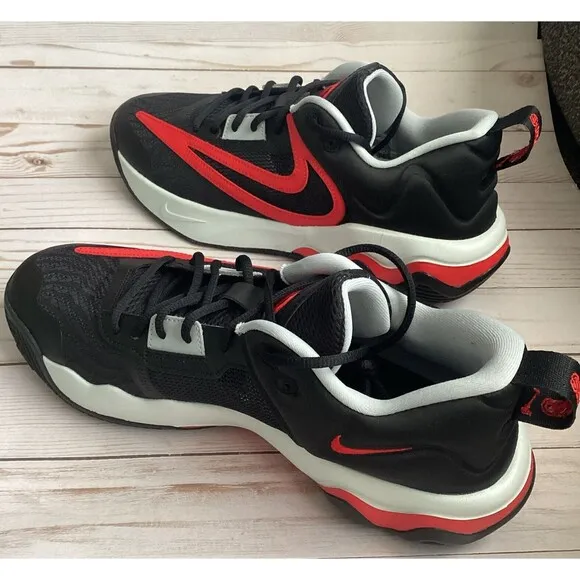 Nike Giannis Immortality 3  Men’s Basketball Shoes DZ7533-004 Black &amp; Red 11