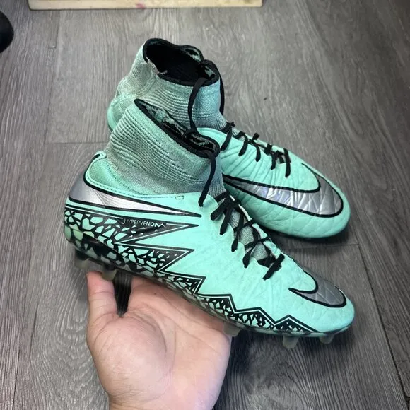 Nike Hypervenom Phantom II FG Elit Green boots Cleats mens Football/Soccers 5y