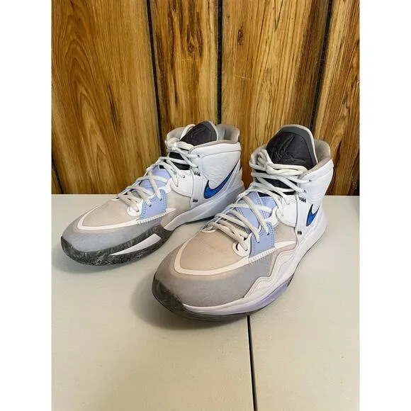 NIKE Kyrie CZ0204-102 Men size 11 Infinity Smoke &amp; Mirrors White Blue Iron Grey