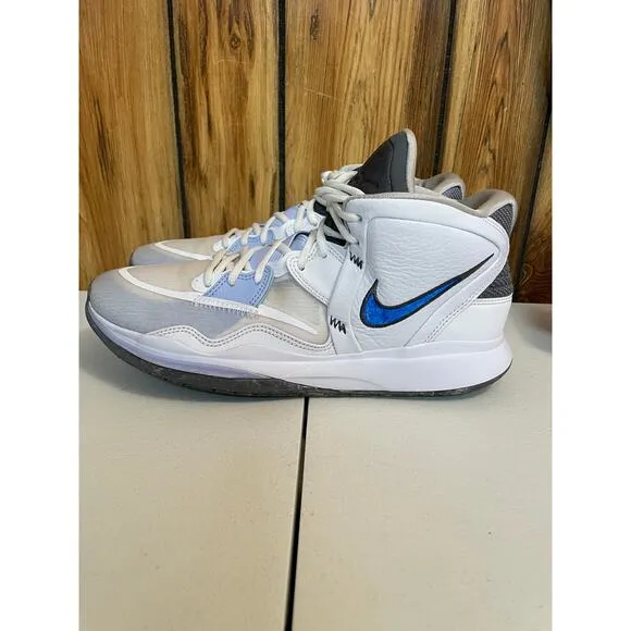NIKE Kyrie CZ0204-102 Men size 11 Infinity Smoke &amp; Mirrors White Blue Iron Grey