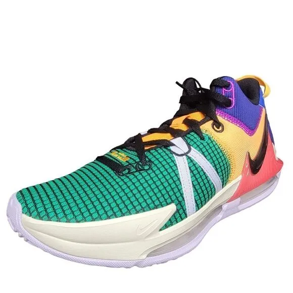 Nike Lebron Witness 7 Low Mens Basketball Shoes Multi DM1123-501 NEW Multi Sz