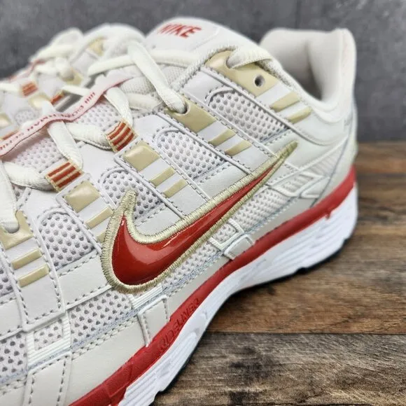 Nike P-6000 Size 10 Mens Phantom Dragon Red White Black Casual Shoes Sneakers