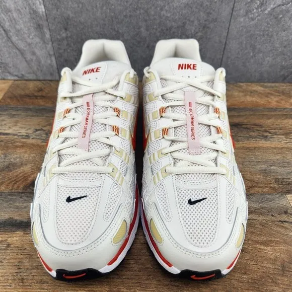 Nike P-6000 Size 10 Mens Phantom Dragon Red White Black Casual Shoes Sneakers