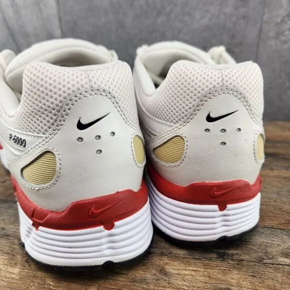 Nike P-6000 Size 10 Mens Phantom Dragon Red White Black Casual Shoes Sneakers