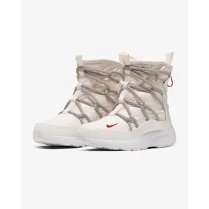 NIKE TANJUN HIGH RISE &quot;BOOTS&quot; Women Size 9 PHANTOM-GYM RED-SAND AO0355-005 NEW