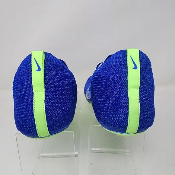 Nike Track &amp; Field Shoes Mens 13 Racer Blue Zoom Superfly Elite 2 Logo Spikes