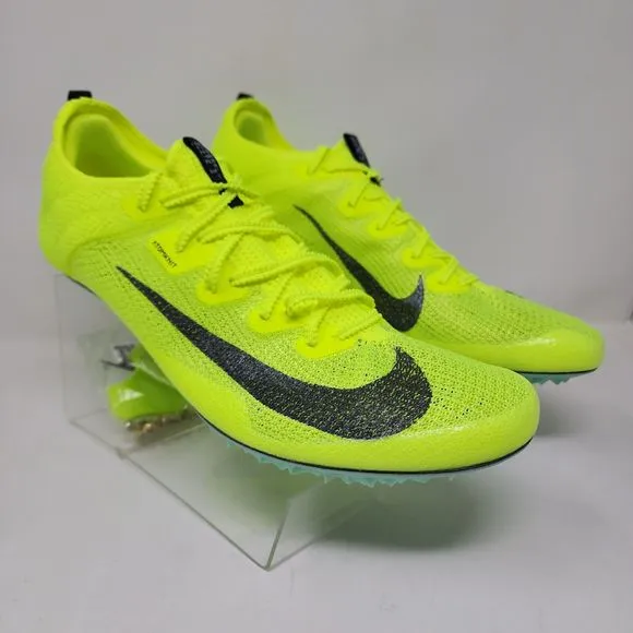 Nike Track &amp; Field Shoes Mens 13 Zoom Superfly Elite 2 Atomknit Logo Lace Up