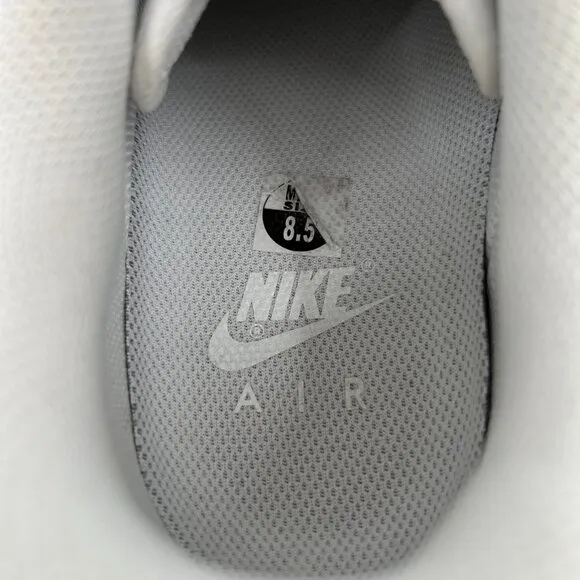 Nike White and Blue Air Force 1 Sneakers | Size 8.5
