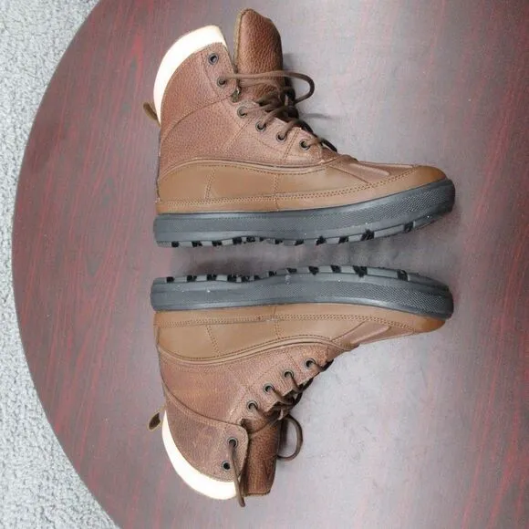 Nike Woodside II ACG Winter Boots Mens 6‎ Womens 7.5 Brown Water Resistant