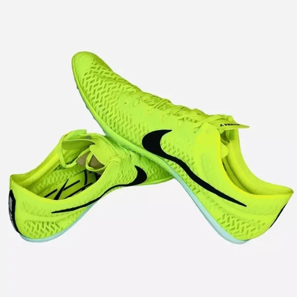 Nike Zoom Mamba V Mens Track Spikes Shoes Volt Green Field DR9945-700 Size 13