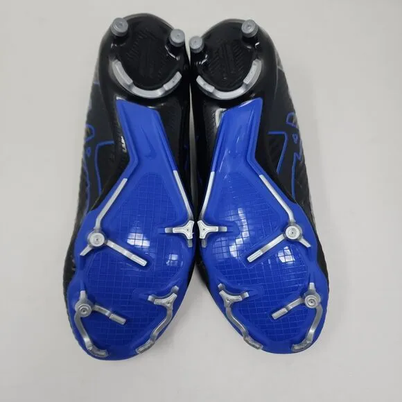 Nike Zoom Mercurial Vapor 15 Academy Soccer Cleats Mens 5.5 Black Logo Spell Out
