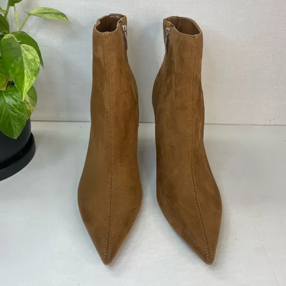 Nine West Gabria‎ Dress Booties MEDIUM NATURAL 9.5 M, E 548
