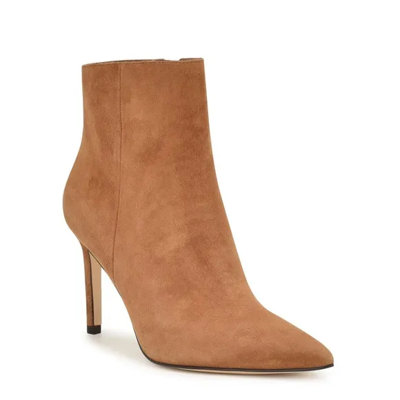 Nine West Gabria‎ Dress Booties MEDIUM NATURAL 9.5 M, E 548